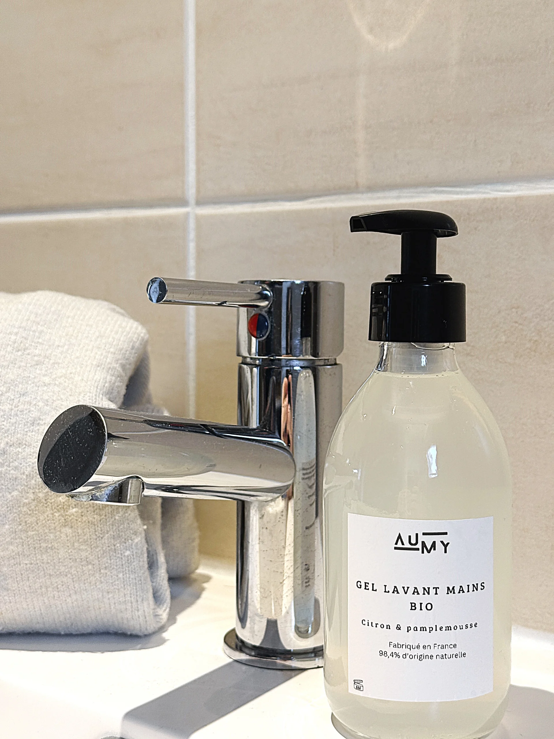 Gel Lavant Mains Citron & Pamplemousse - Fraîcheur & Pureté